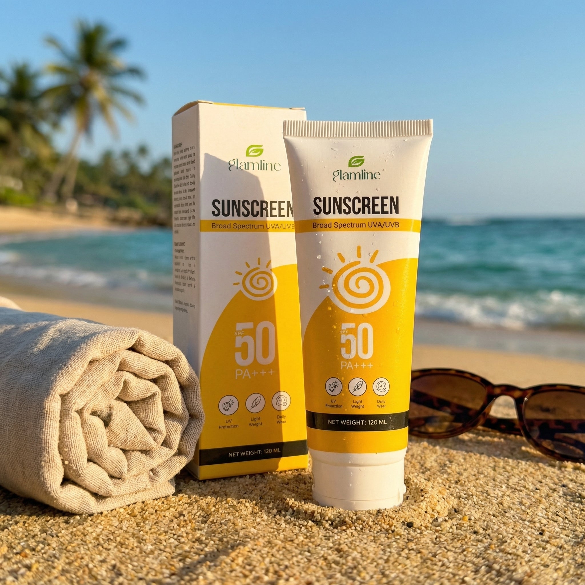 Broad Spectrum UVA/UVB Sunscreen SPF 50 PA +++