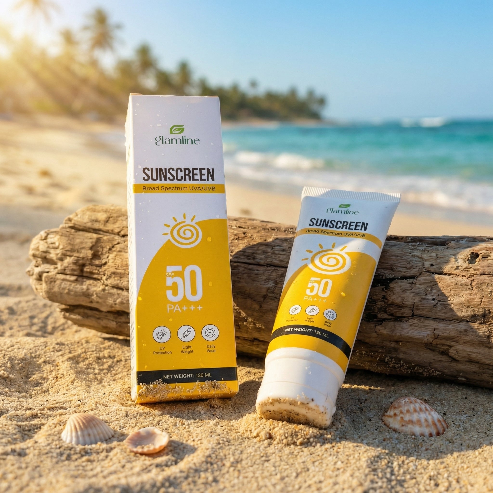 Broad Spectrum UVA/UVB Sunscreen SPF 50 PA +++