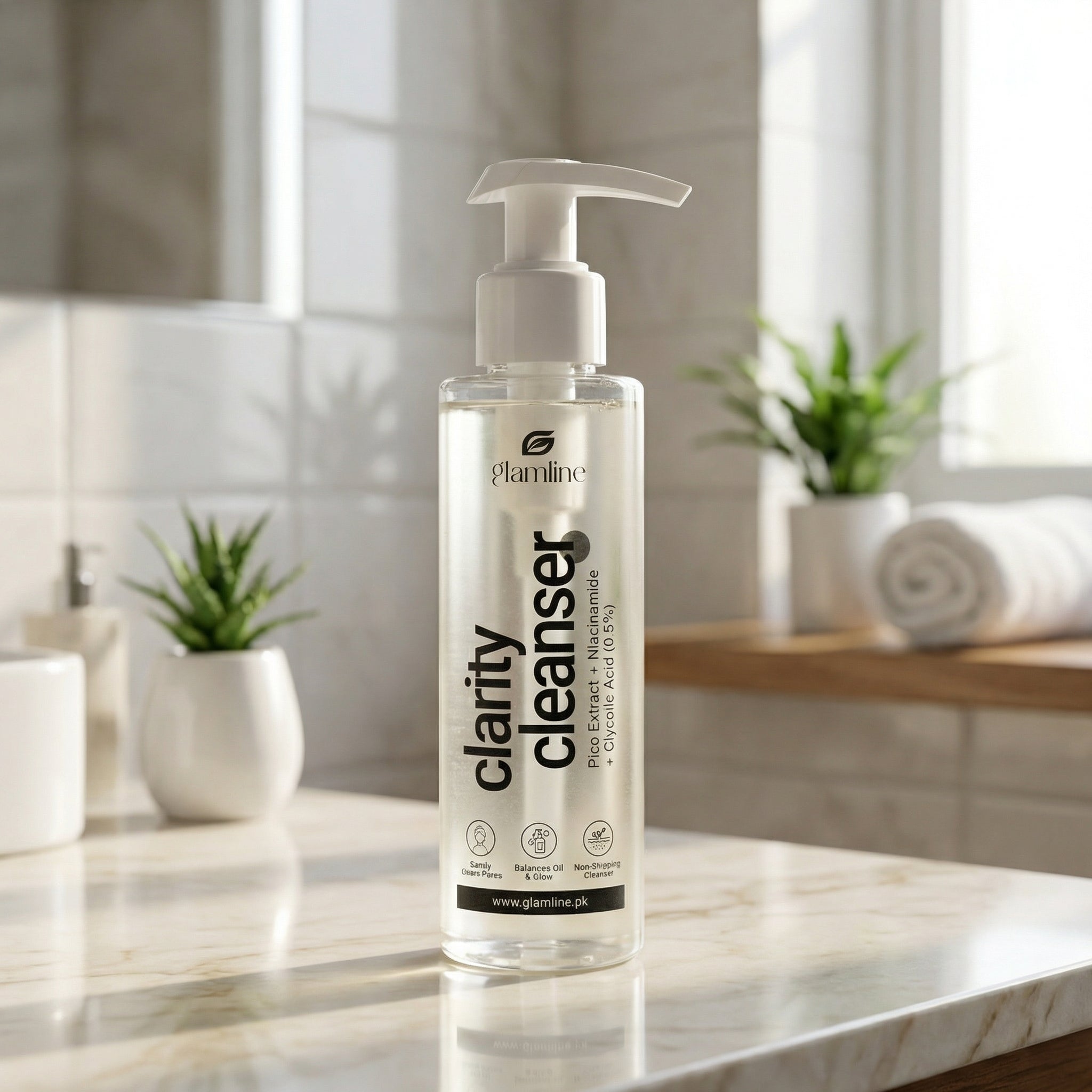 Clarity Cleanser with Pico extract and Niacinamide