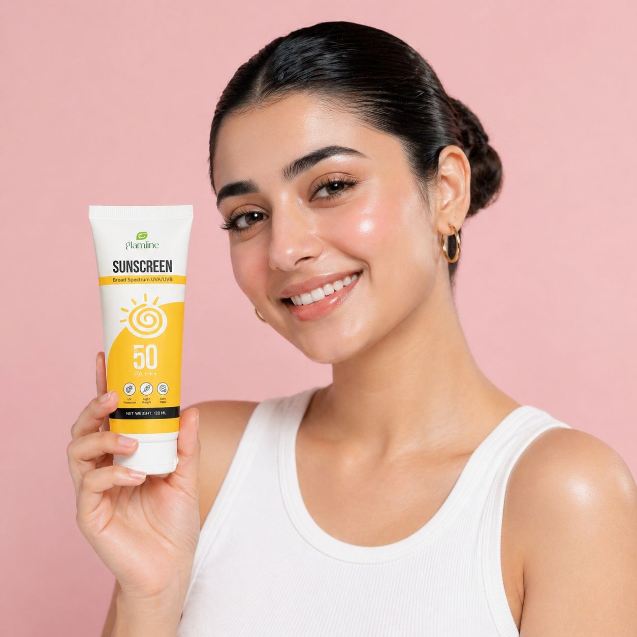 Broad Spectrum UVA/UVB Sunscreen SPF 50 PA +++