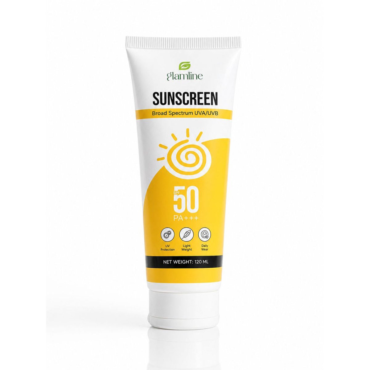 Broad Spectrum UVA/UVB Sunscreen SPF 50 PA +++ - Glamline
