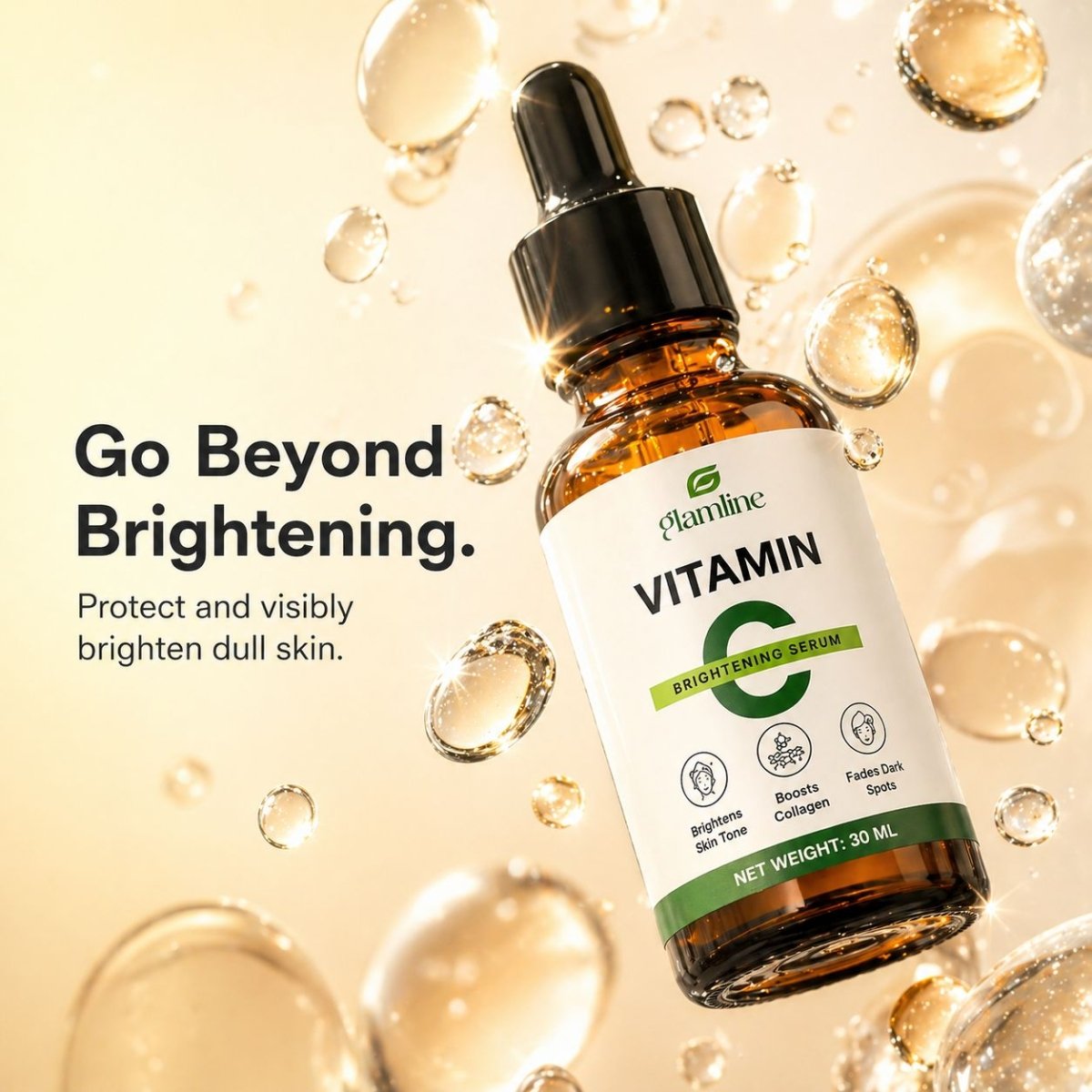 Vitamin C Skin Glow & Brightening Serum - Glamline